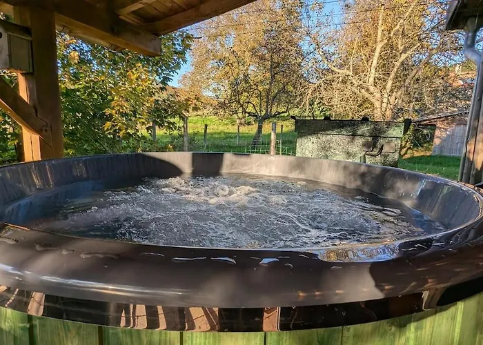 Eco-friendly With Private Hot Tub, Vosges Mountain Σαλέ Laveline-du-Houx